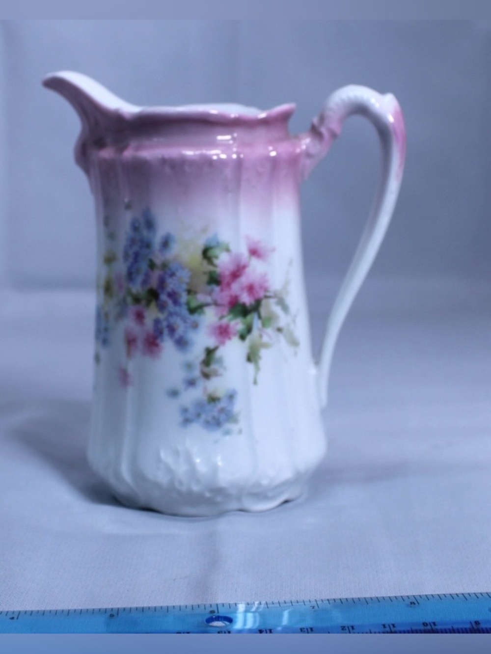 Antique German Victorian Porcelain Pitcher or Creamer